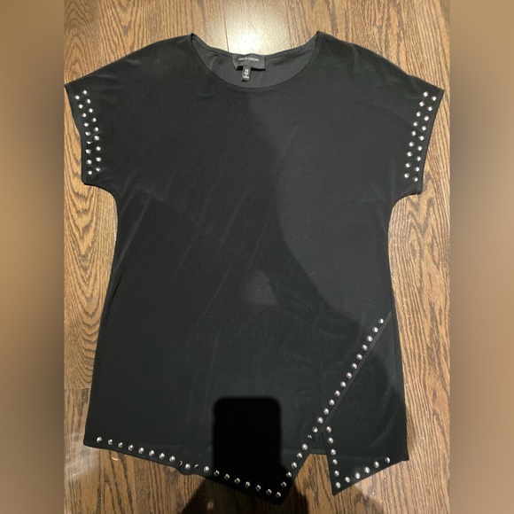 David Dixon Asymmetrical Short Sleeve Shirt - Picture 3 of 7